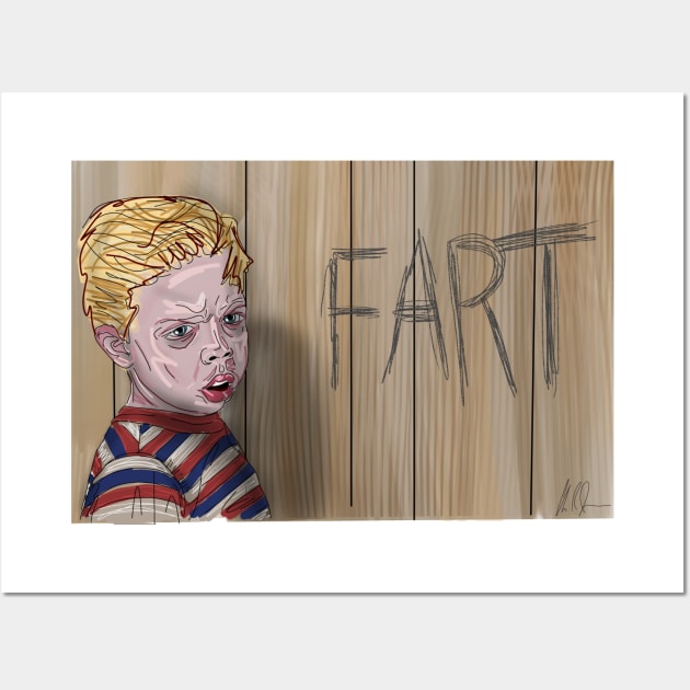 Raising Arizona "FART" Kid Wall Art by 51Deesigns